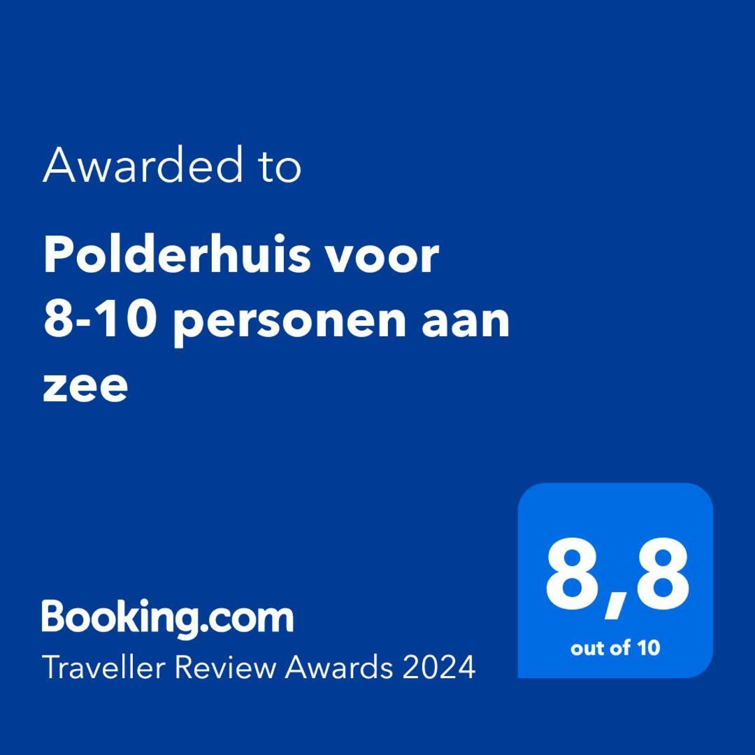 Polderhuis Voor 8-10 Personen Aan Zee Нювлиет Екстериор снимка